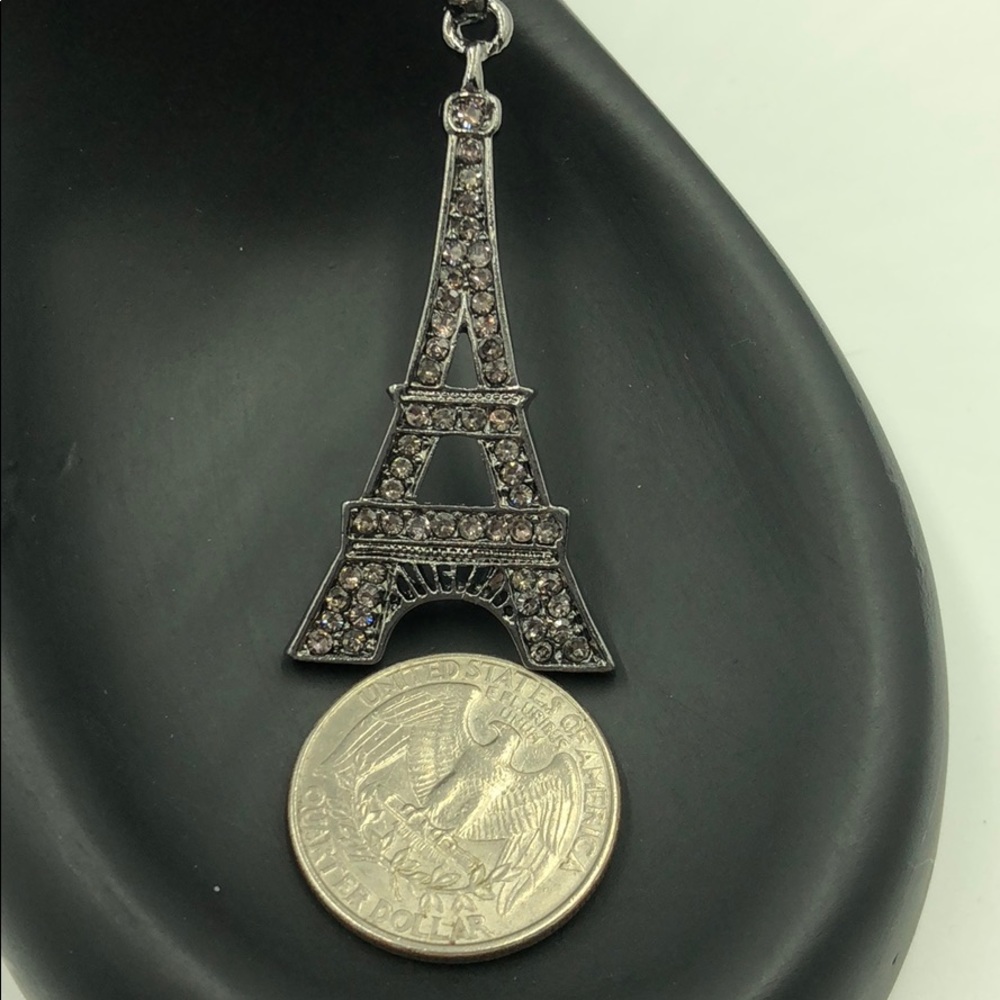 Eiffel Tower Statement Necklace NWT - Picture 3 of 3
